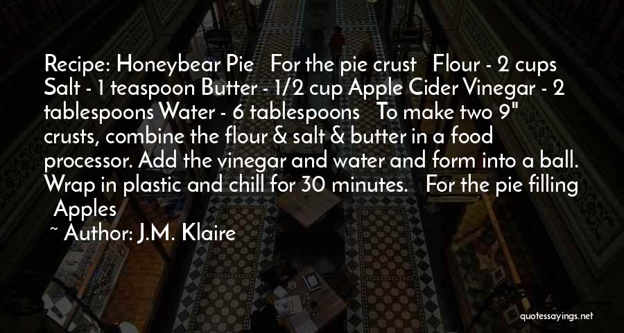 Apple Cider Quotes By J.M. Klaire