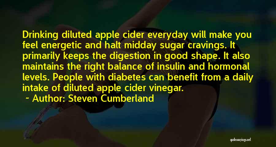 Apple Cider Quotes By Steven Cumberland