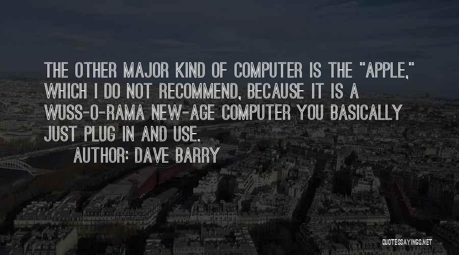 Apple Computer Inc Quotes By Dave Barry