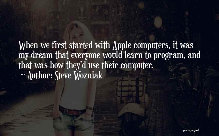 Apple Computer Inc Quotes By Steve Wozniak