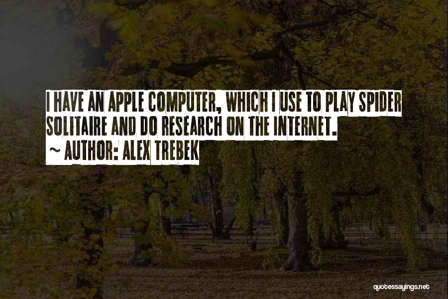 Apple Computer Quotes By Alex Trebek