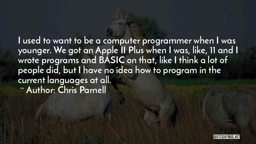 Apple Computer Quotes By Chris Parnell