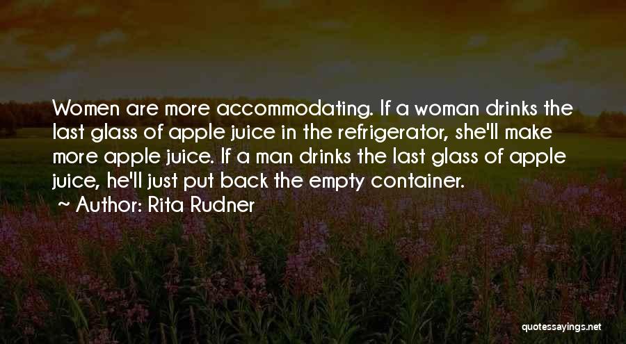 Apple Juice Quotes By Rita Rudner