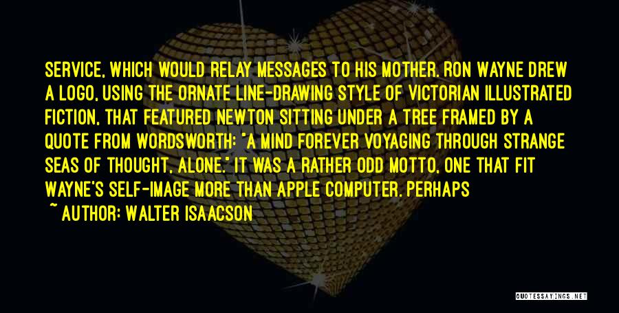 Apple Logo Quotes By Walter Isaacson