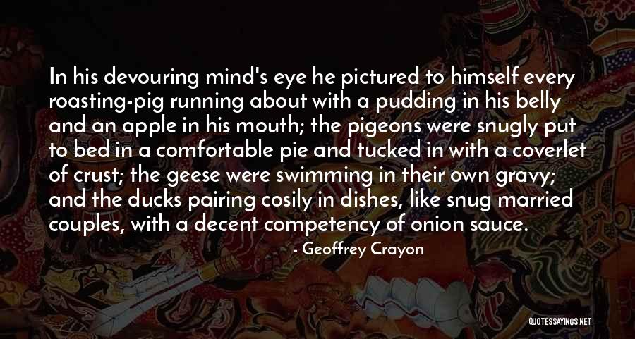 Apple My Eye Quotes By Geoffrey Crayon