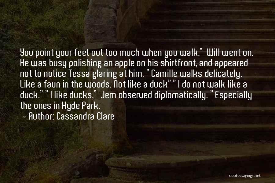 Apple Polishing Quotes By Cassandra Clare