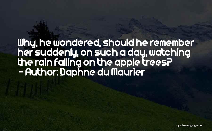 Apple Trees Quotes By Daphne Du Maurier