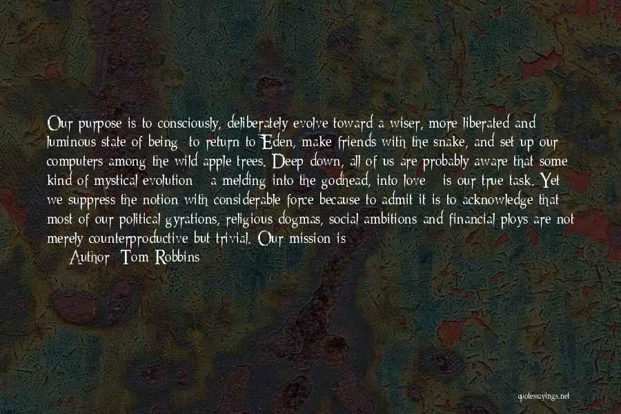 Apple Trees Quotes By Tom Robbins