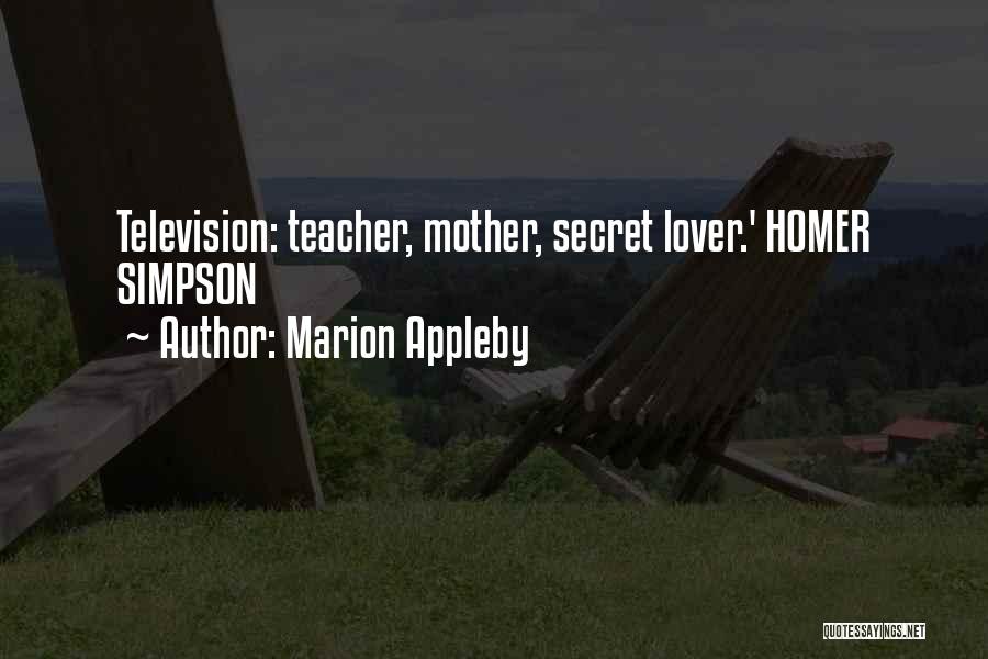 Appleby Quotes By Marion Appleby