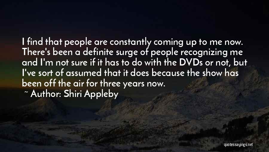 Appleby Quotes By Shiri Appleby