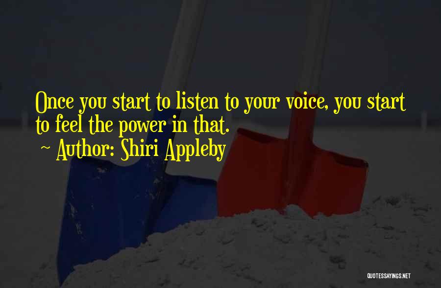 Appleby Quotes By Shiri Appleby