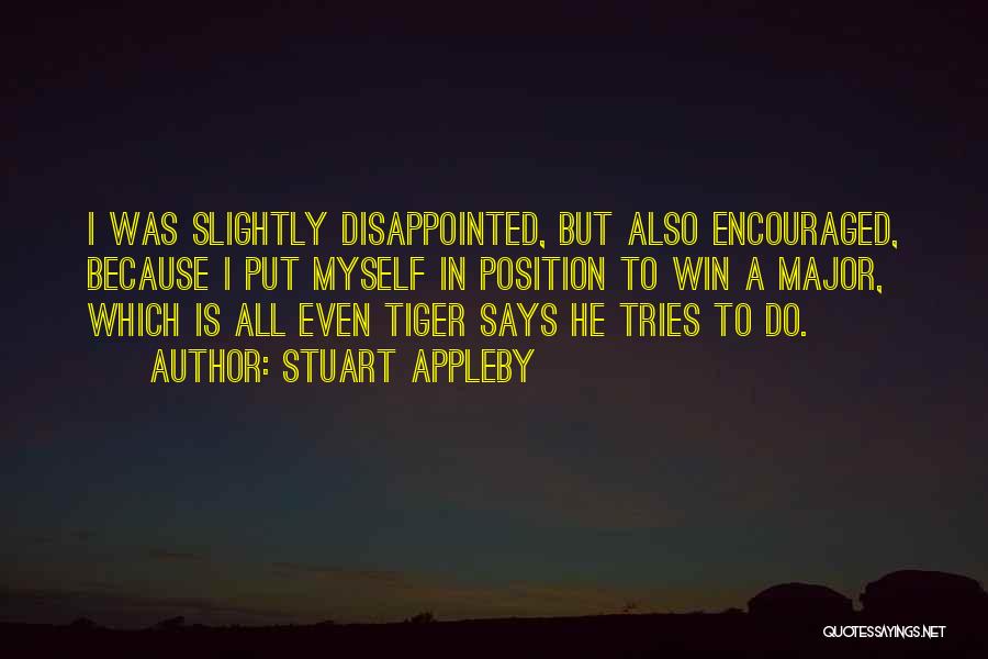 Appleby Quotes By Stuart Appleby