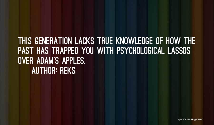 Apples And Knowledge Quotes By Reks