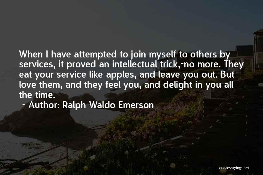 Apples And Love Quotes By Ralph Waldo Emerson