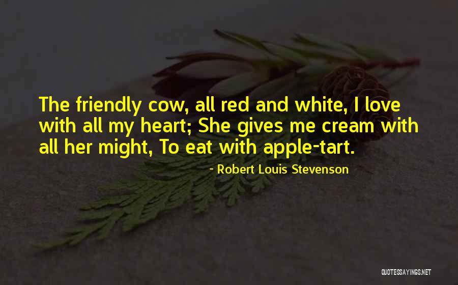 Apples And Love Quotes By Robert Louis Stevenson