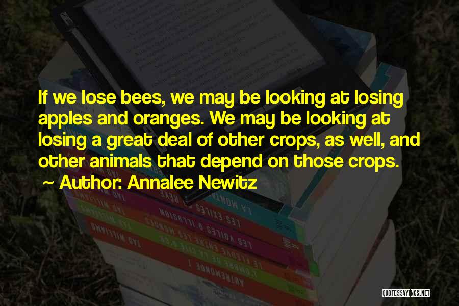 Apples And Oranges Quotes By Annalee Newitz