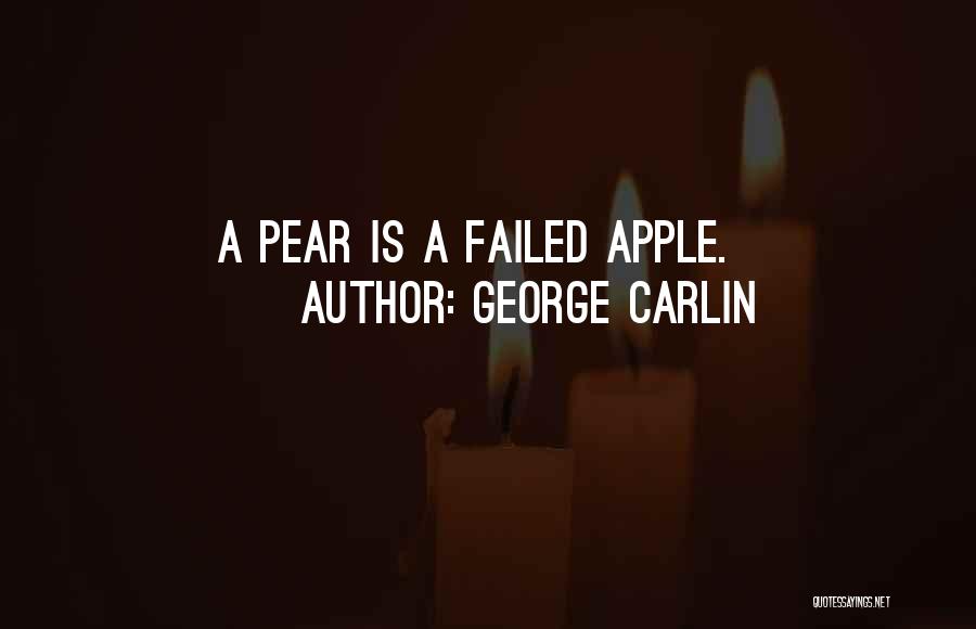 Apples Quotes By George Carlin