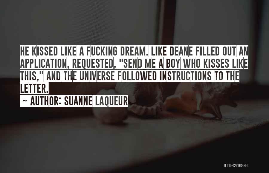 Application Letter Quotes By Suanne Laqueur