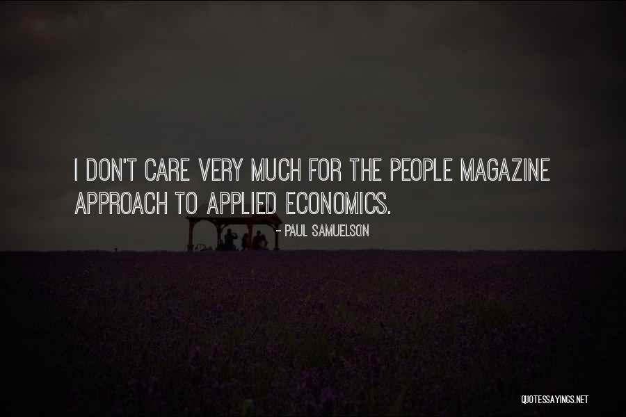 Applied Economics Quotes By Paul Samuelson Applied Economics Quotes By Paul Samuelson