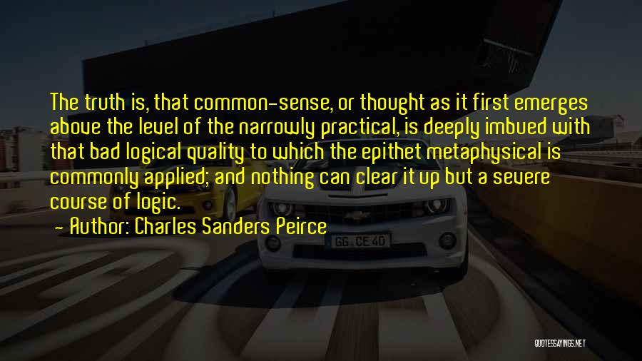 Applied Quotes By Charles Sanders Peirce