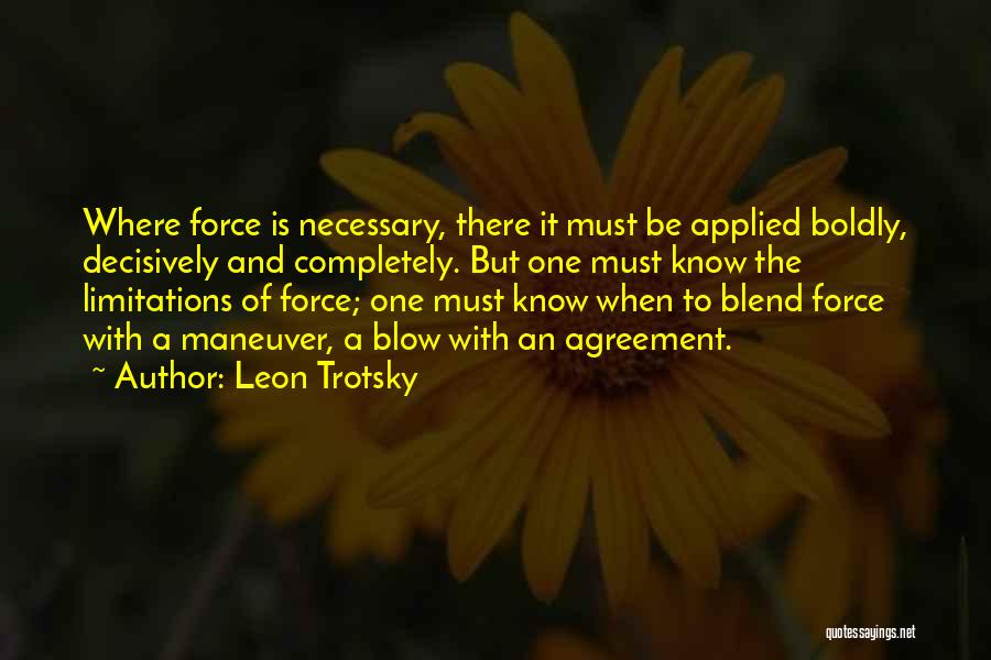 Applied Quotes By Leon Trotsky