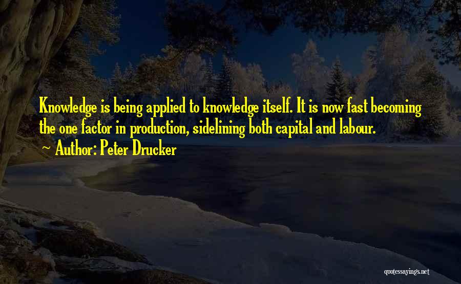 Applied Quotes By Peter Drucker