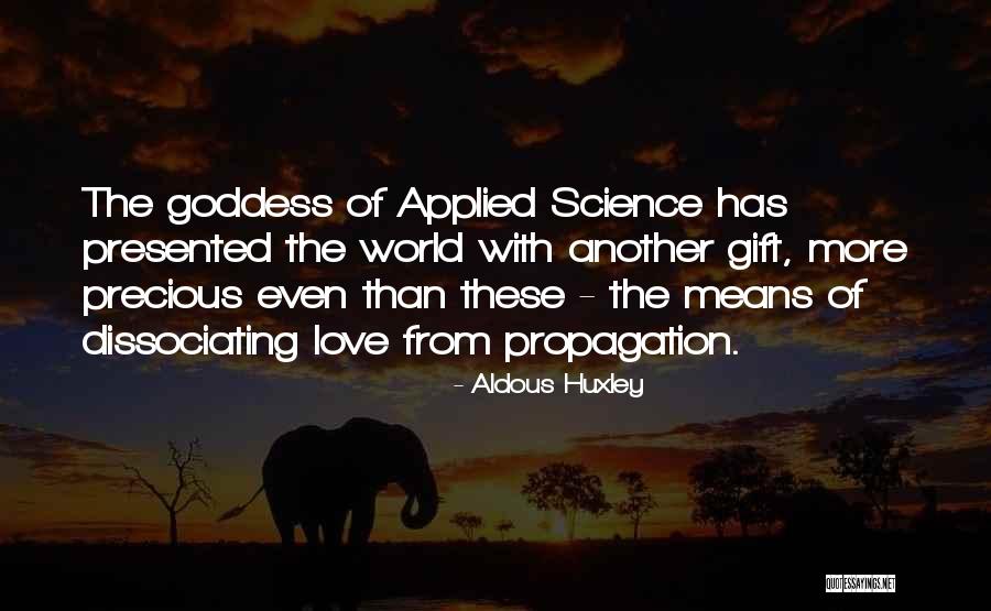 Applied Science Quotes By Aldous Huxley