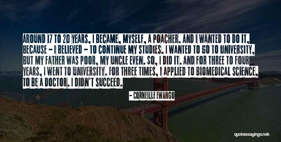 Applied Science Quotes By Corneille Ewango