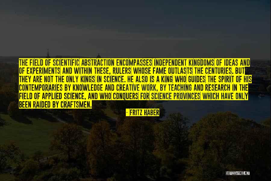 Applied Science Quotes By Fritz Haber