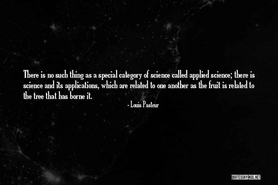 Applied Science Quotes By Louis Pasteur