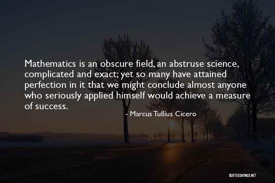 Applied Science Quotes By Marcus Tullius Cicero