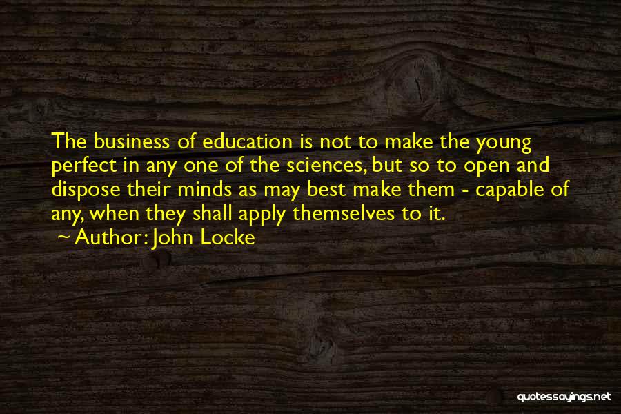 Apply Learning Quotes By John Locke
