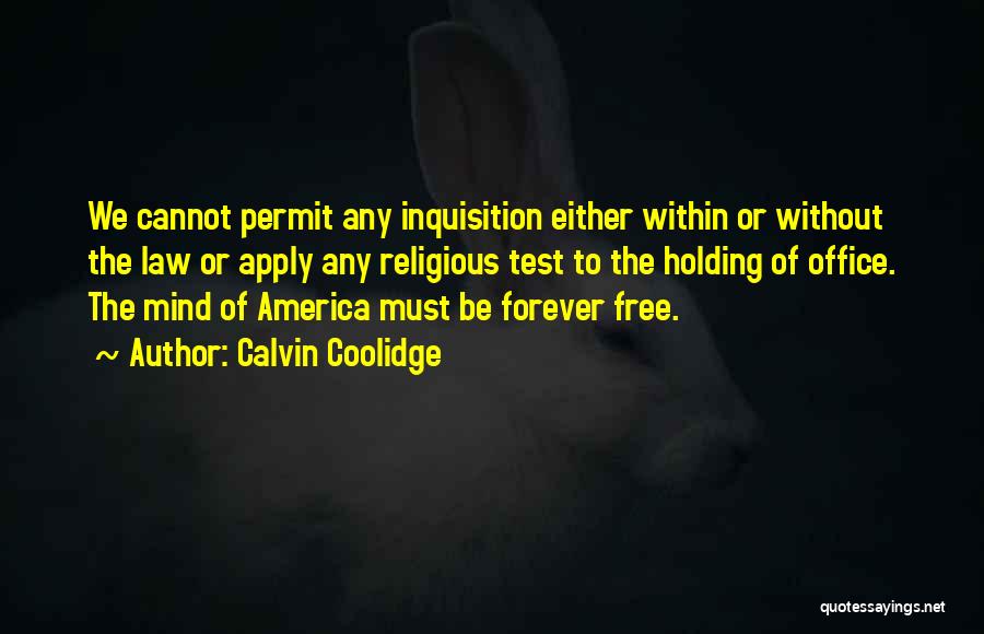 Apply Quotes By Calvin Coolidge