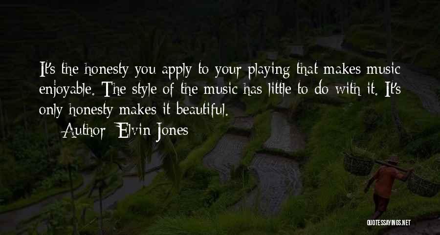 Apply Quotes By Elvin Jones