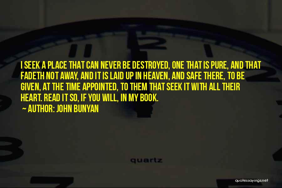 Appointed Quotes By John Bunyan