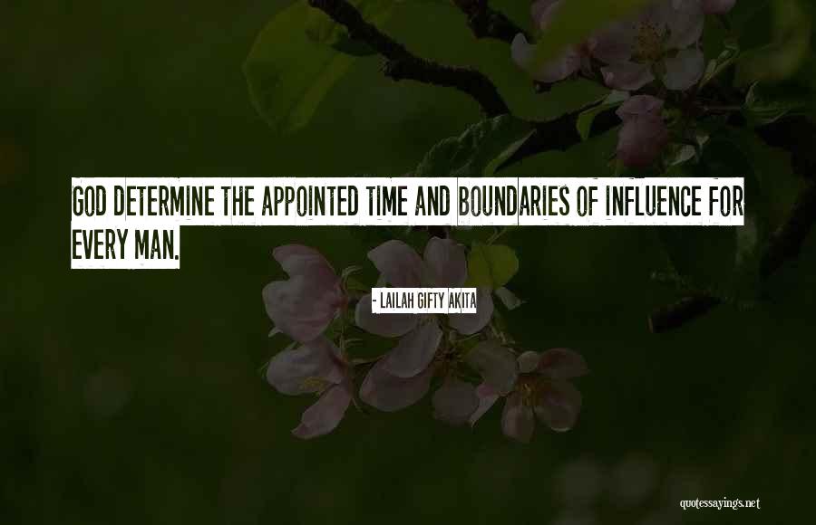 Appointed Time Quotes By Lailah Gifty Akita