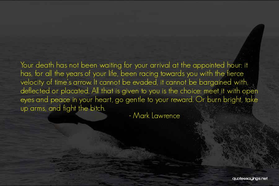 Appointed Time Quotes By Mark Lawrence Appointed Time Quotes By Mark Lawrence