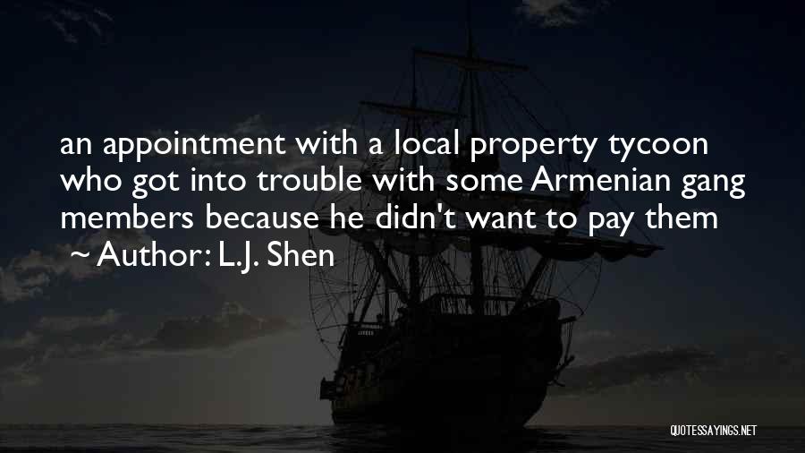 Appointment Quotes By L.J. Shen