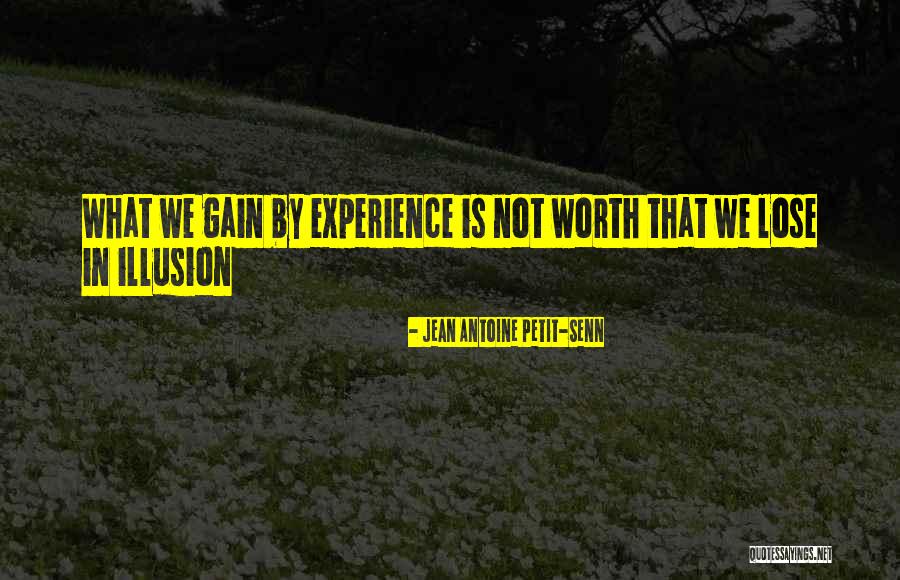 Appraisement Quotes By Jean Antoine Petit-Senn Appraisement Quotes By Jean Antoine Petit-Senn