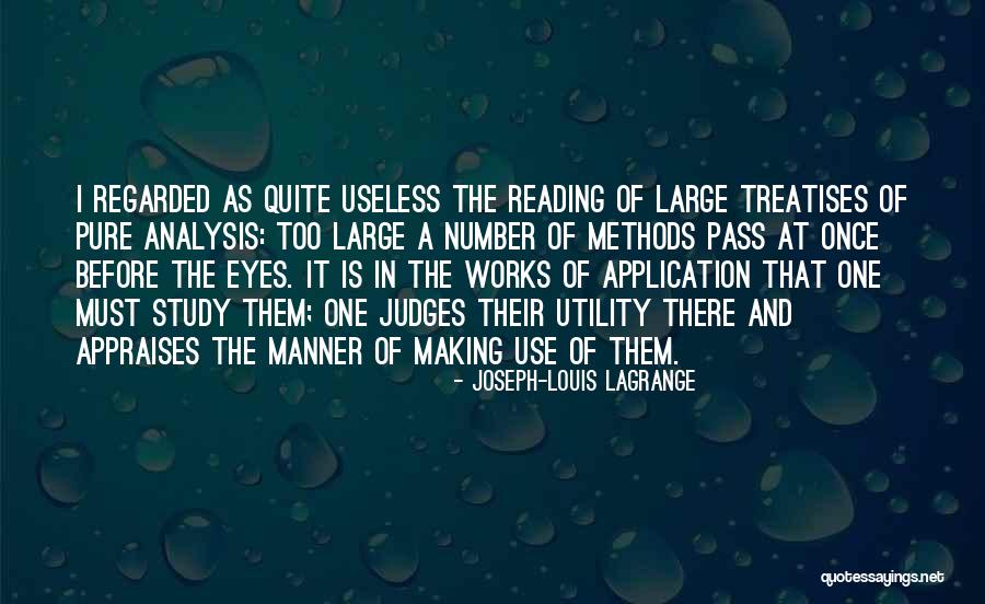 Appraises Quotes By Joseph-Louis Lagrange Appraises Quotes By Joseph-Louis Lagrange
