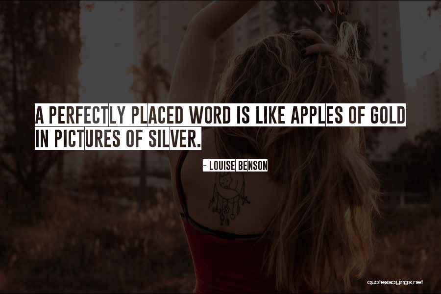 Apprears Quotes By Louise Benson Apprears Quotes By Louise Benson