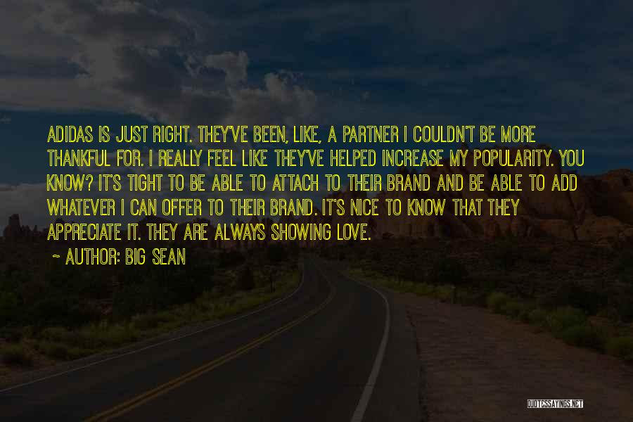 Appreciate Love Quotes By Big Sean