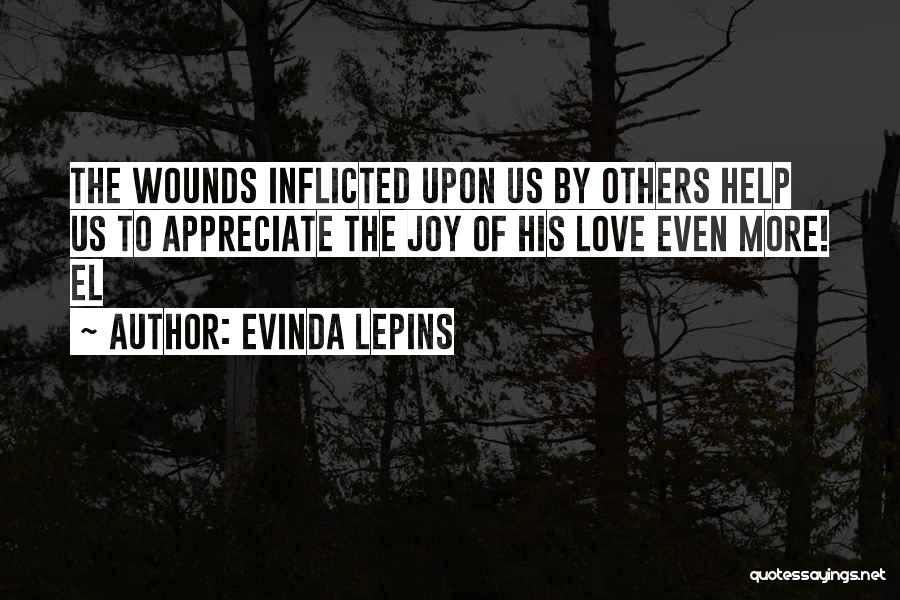 Appreciate Love Quotes By Evinda Lepins