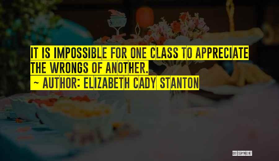 Appreciate One Another Quotes By Elizabeth Cady Stanton