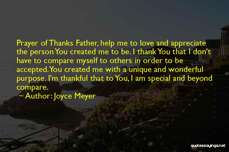 Appreciate Others Quotes By Joyce Meyer