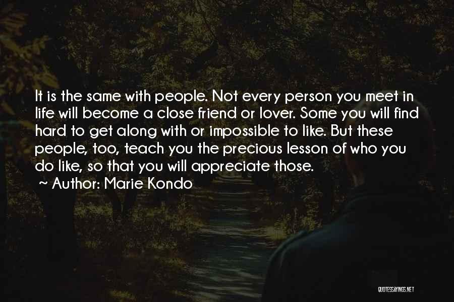 Appreciate People Quotes By Marie Kondo