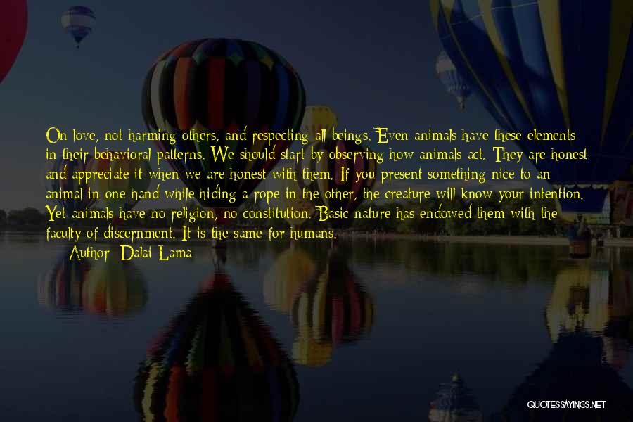 Appreciate The One You Love Quotes By Dalai Lama
