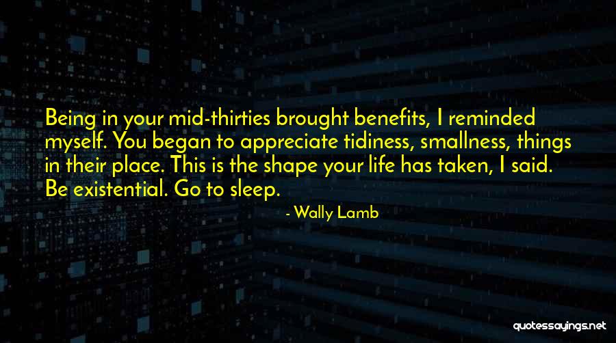 Appreciate Things In Life Quotes By Wally Lamb