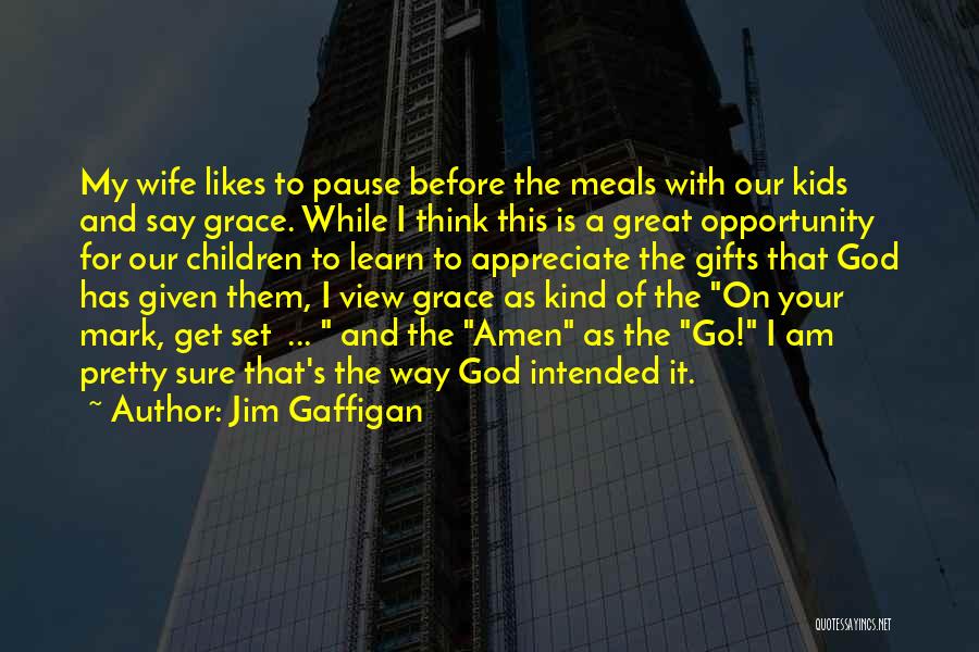 Appreciate To God Quotes By Jim Gaffigan