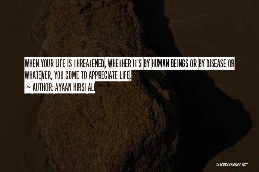 Appreciate Your Life Quotes By Ayaan Hirsi Ali